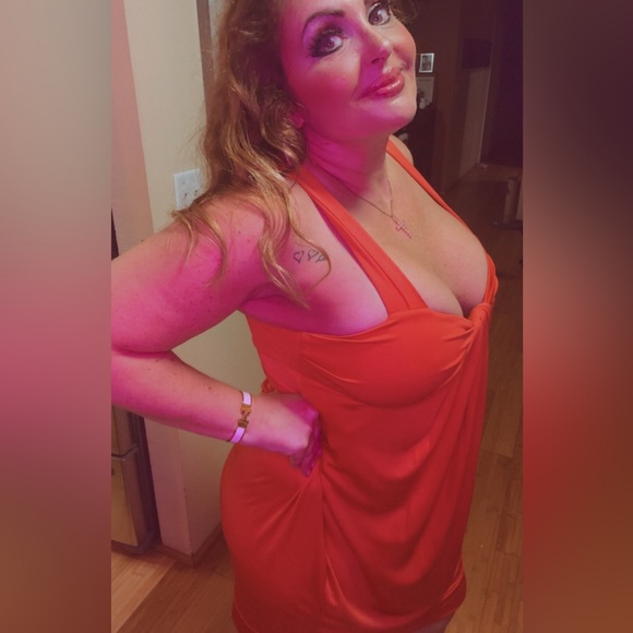 Diane Von Furstenberg Vibrant Orange Lear dress - Picture 5 of 14